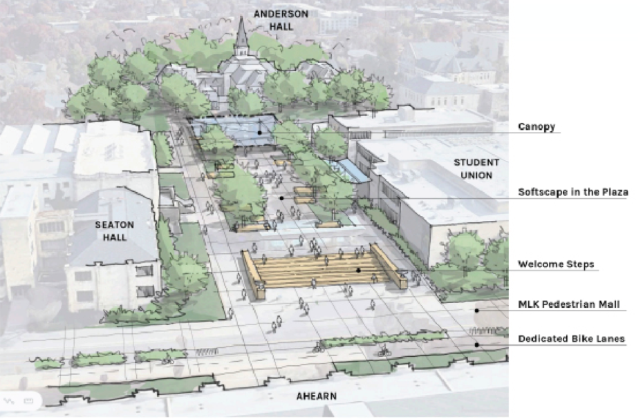 Seaton Central Renovation map drawing