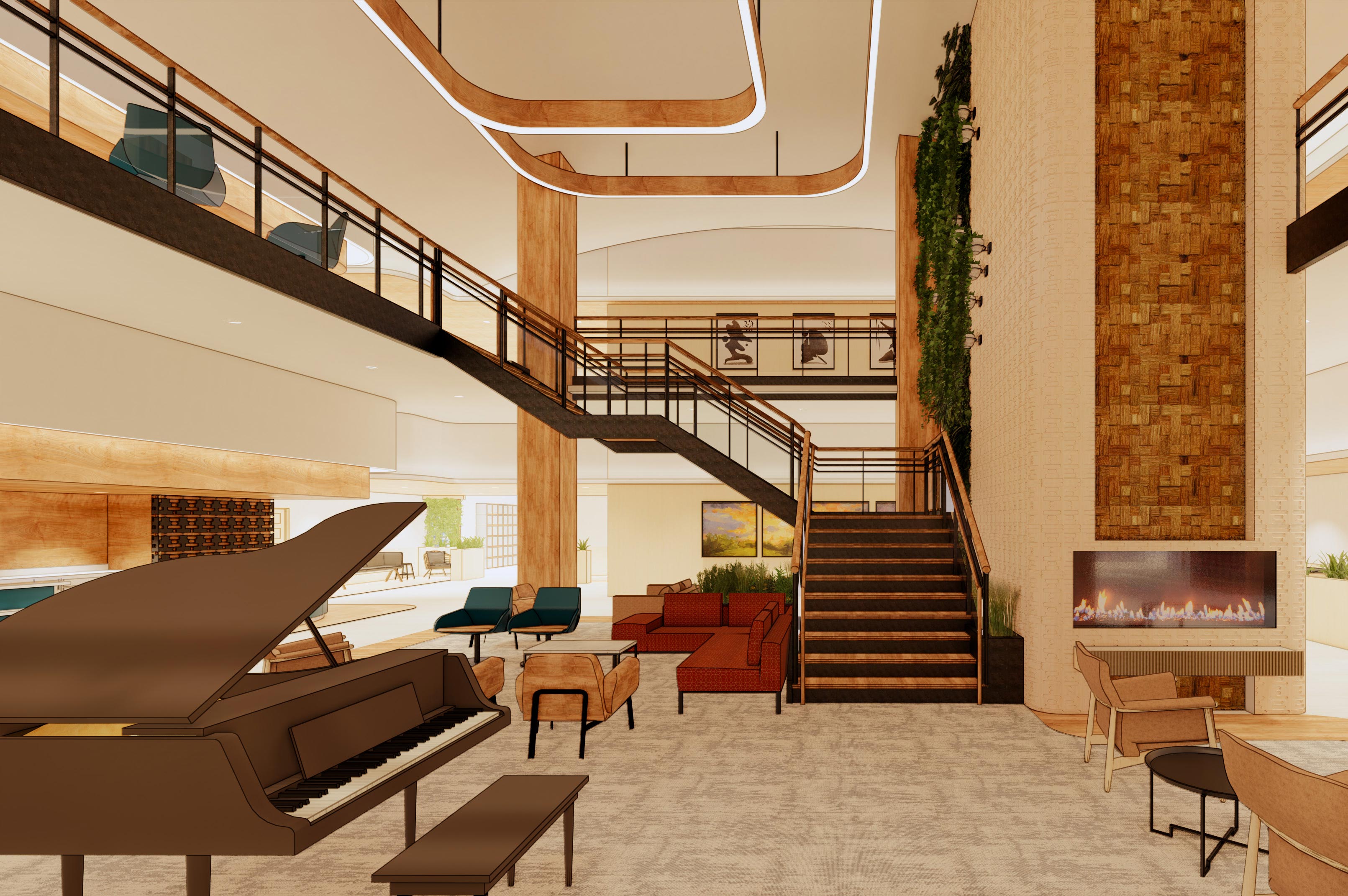 Continuing Care image of stair