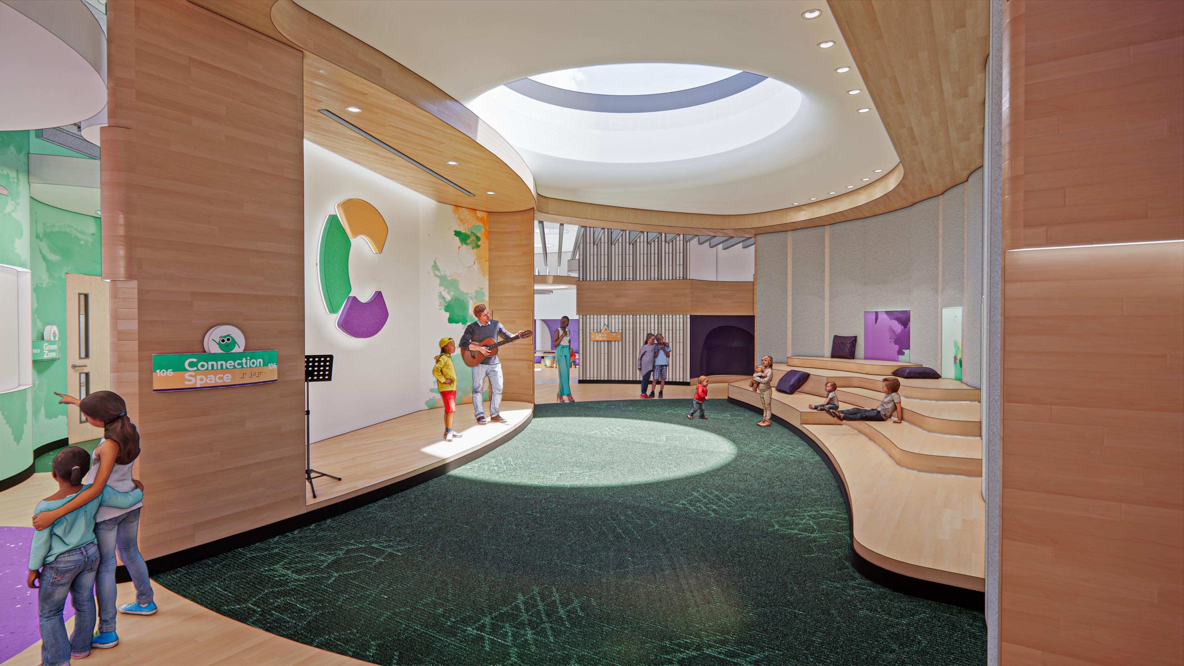 image of children area