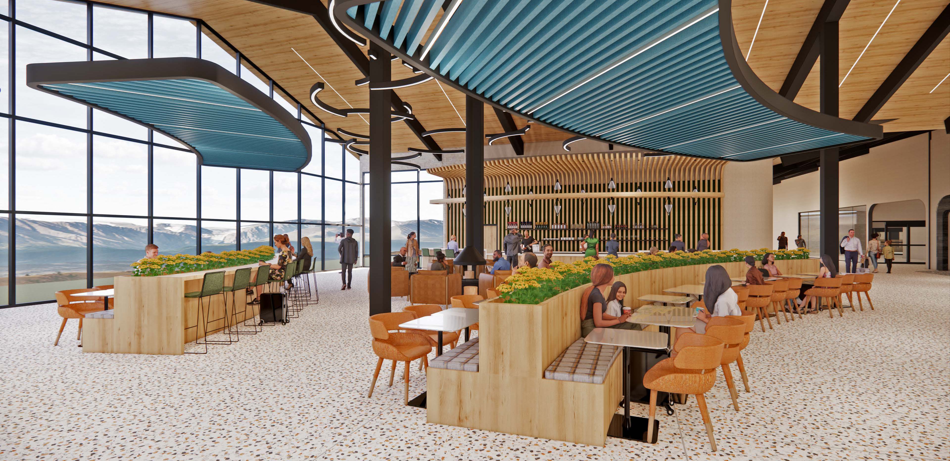 image of eating space