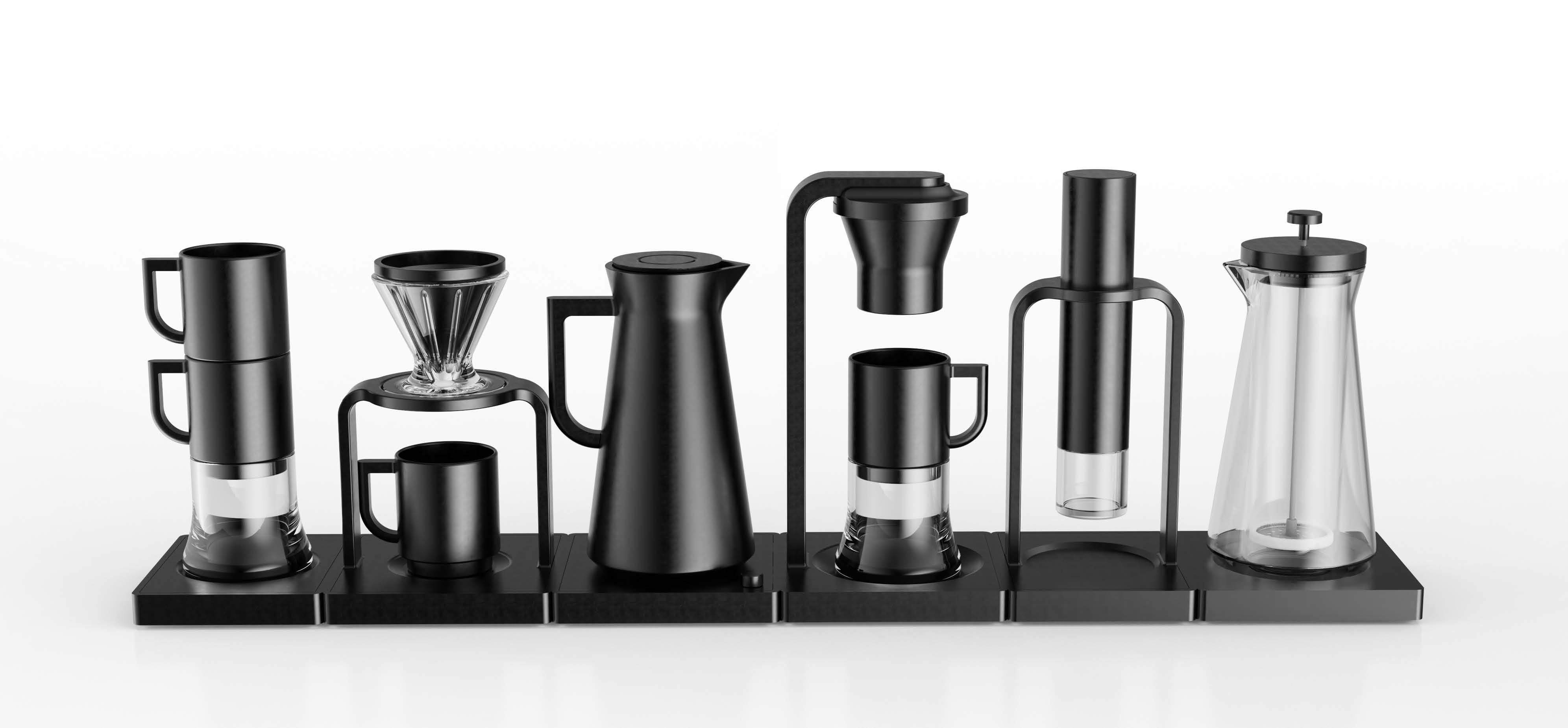 image of coffee pots