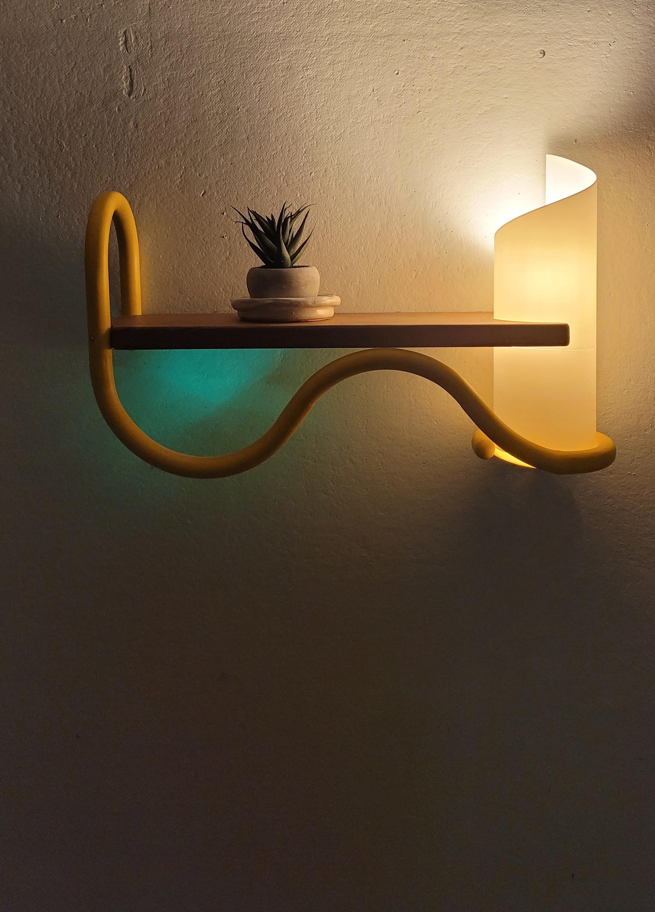 Dilly Dally wall mounted reading light Dilly Dally by Izzy Furioso, Matthew Abbott, and Austin Phillips