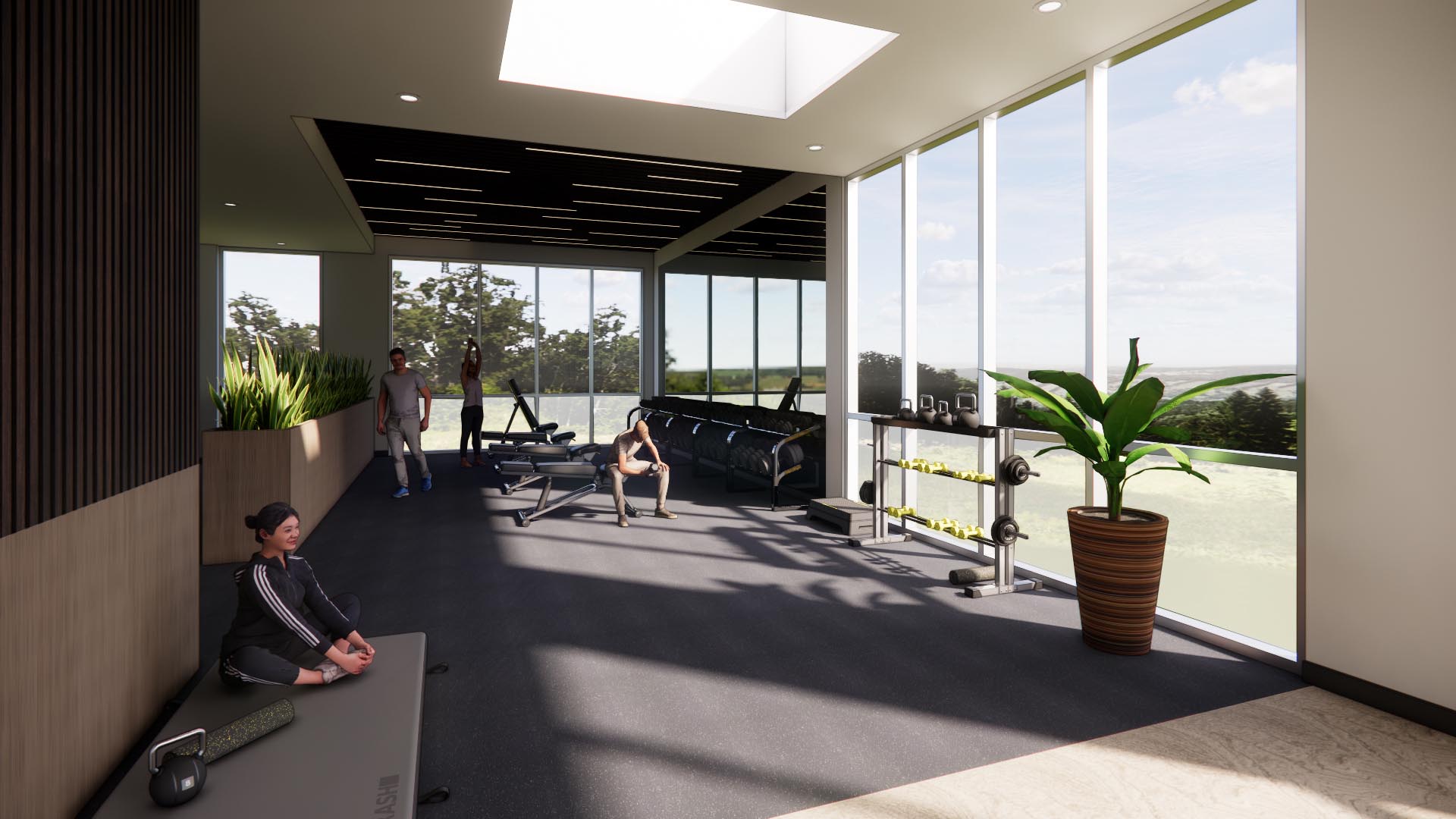 Inclusive Fitness Environment View 2 Inclusive Fitness Environment by Kayla Bonczkowski