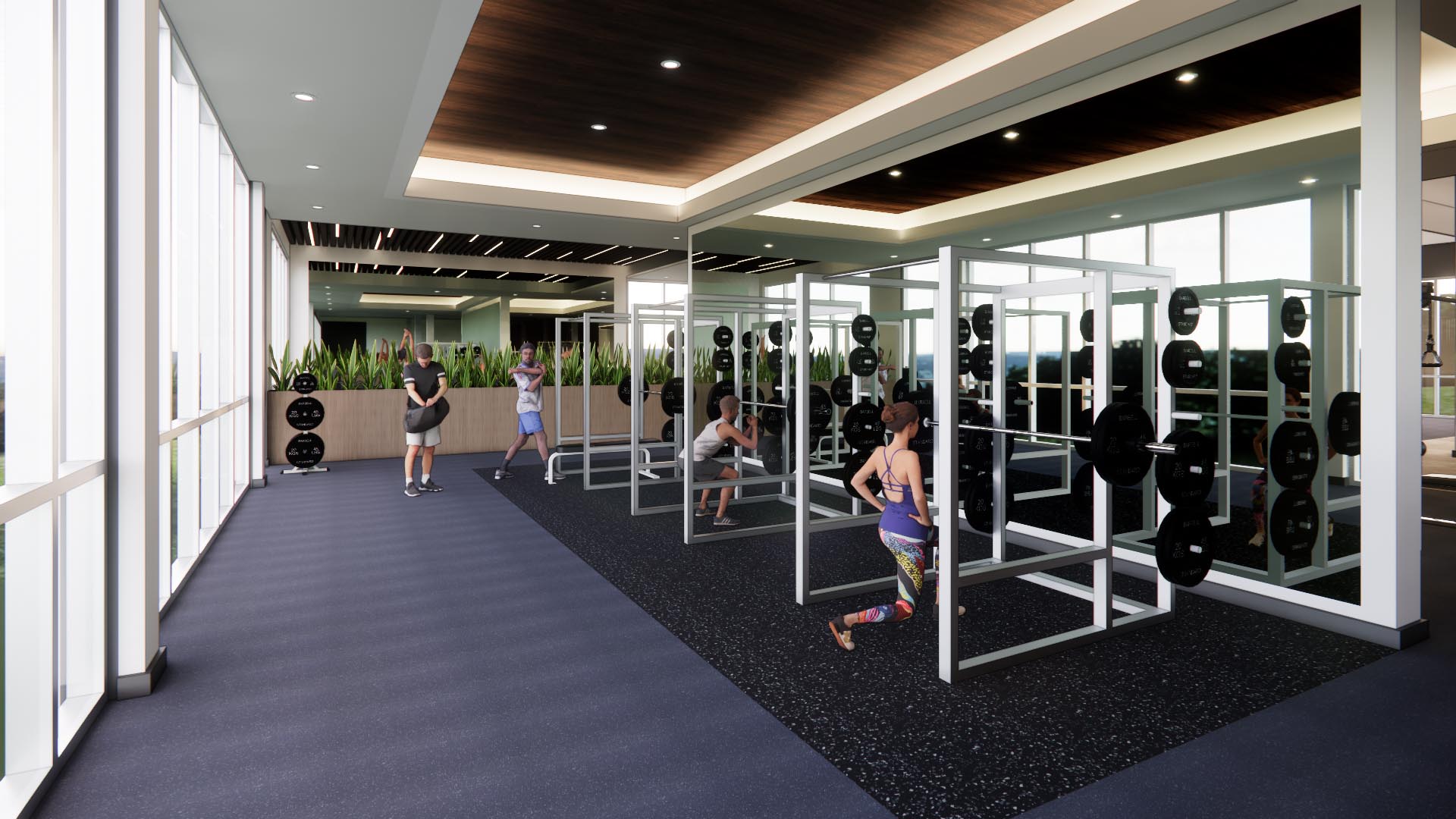 Inclusive Fitness Environment View 3 Inclusive Fitness Environment by Kayla Bonczkowski