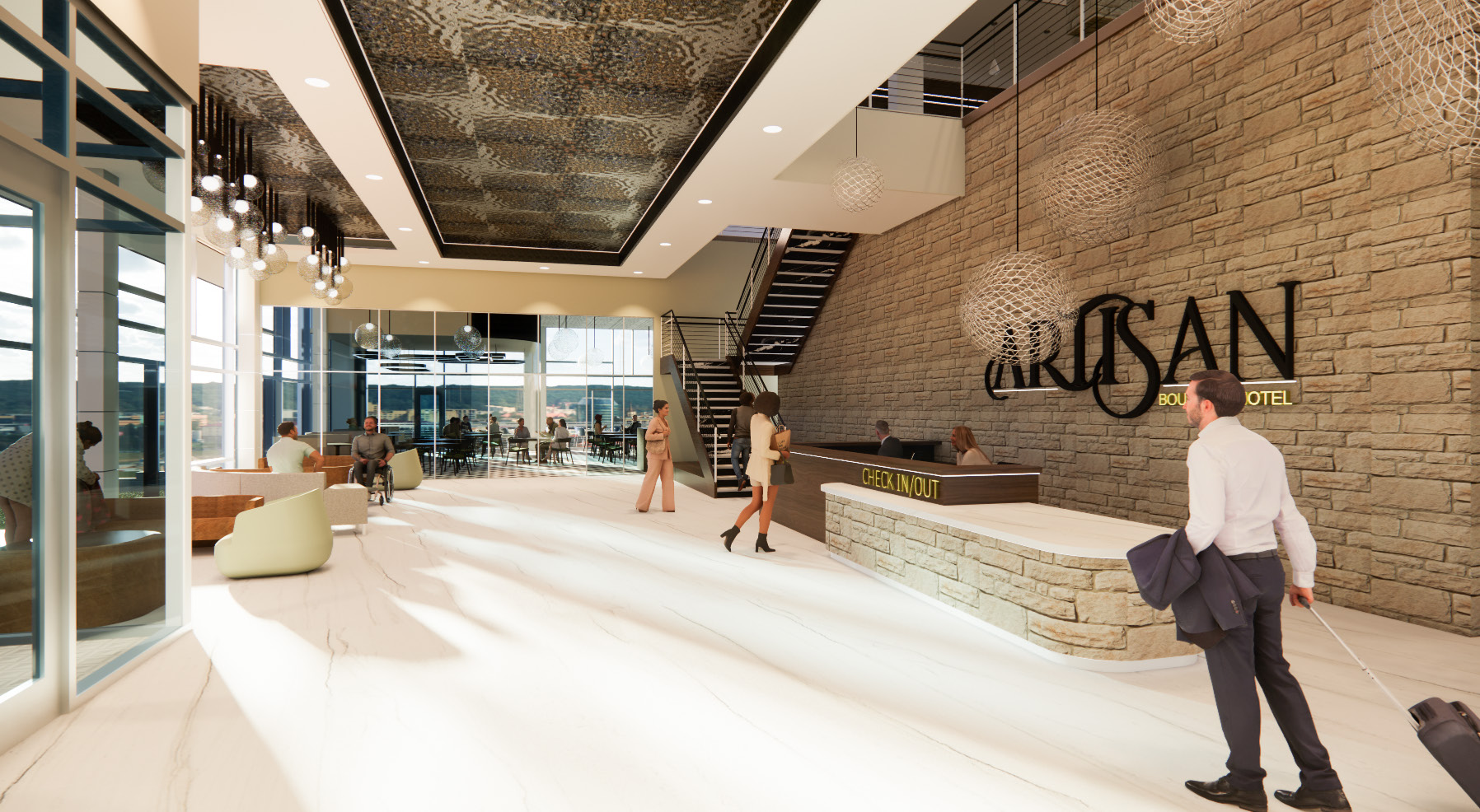 image of hotel entrance