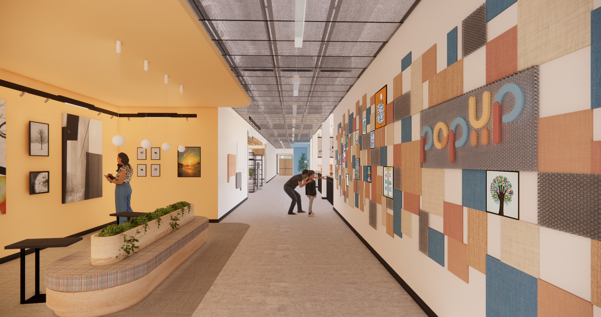 image of pop up market