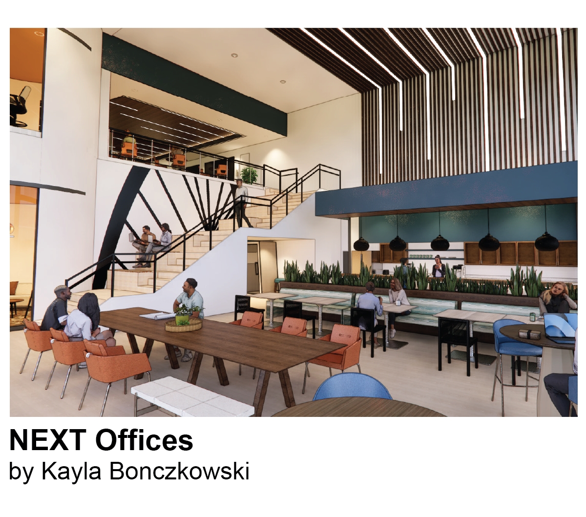 NEXT Offices Design by Kayla Bonczkowski