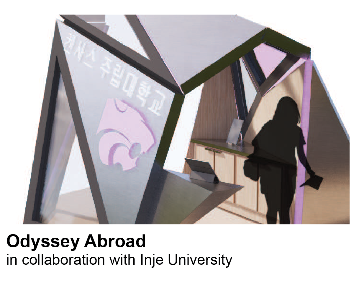 Odyssey Abroad Kiosk for Kansas State University