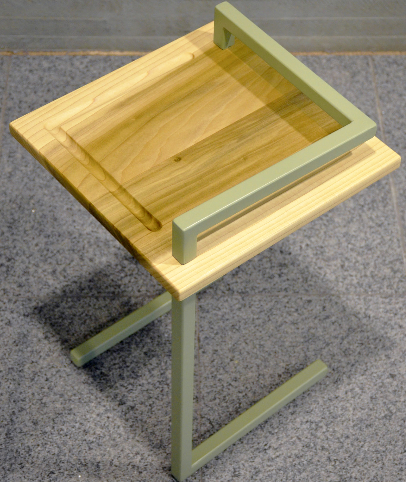 top view of portable table design