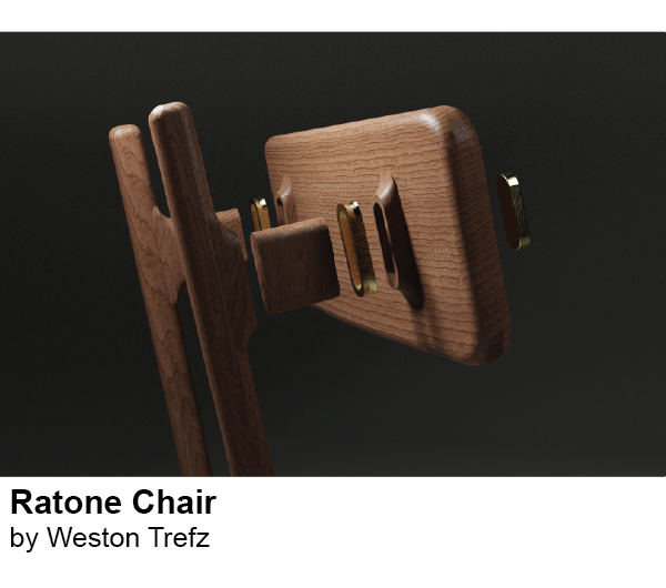 Ratone Chair by Weston Trefz