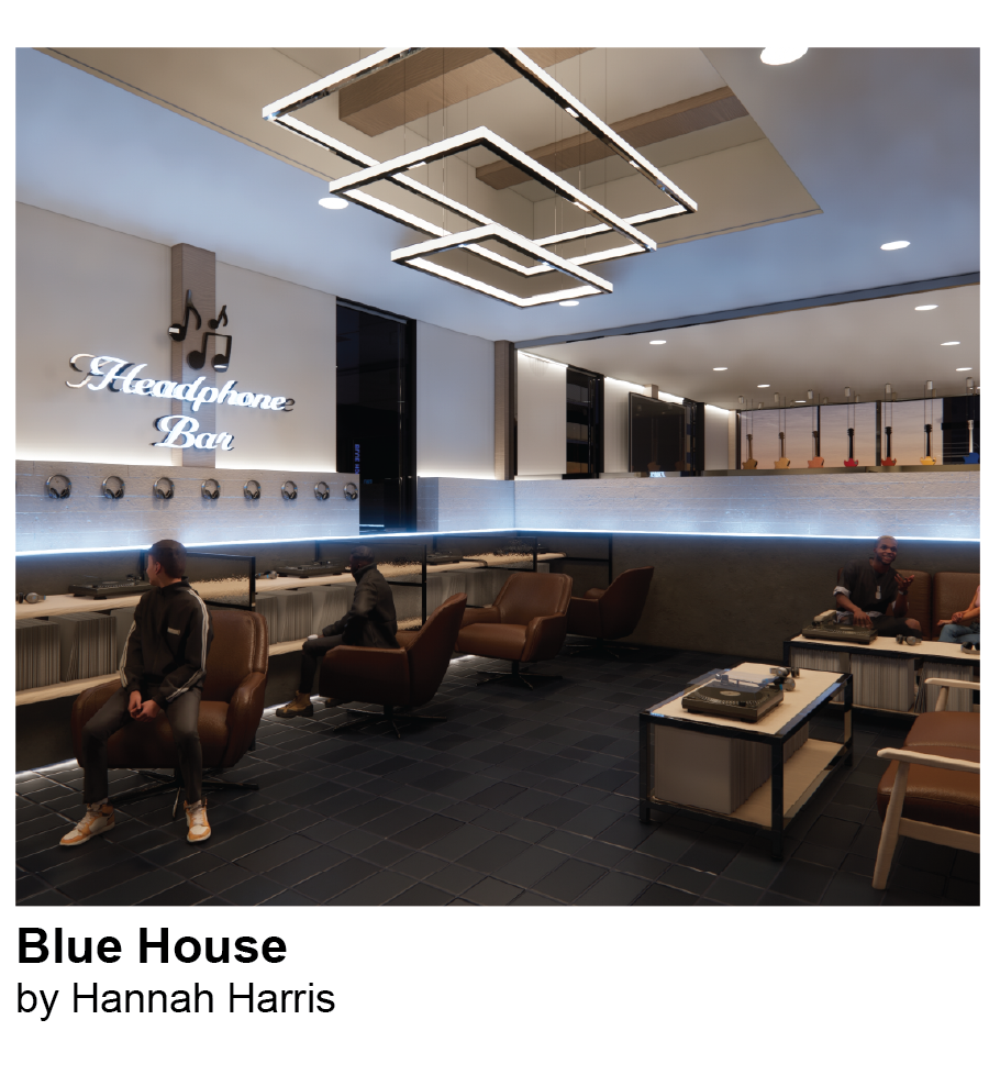 Blue House by Hannah Harris
