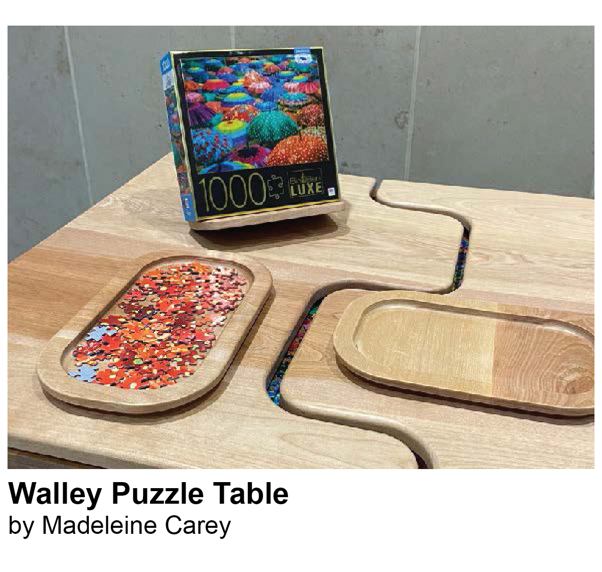 Walley Puzzle Table by Madeleine Carey