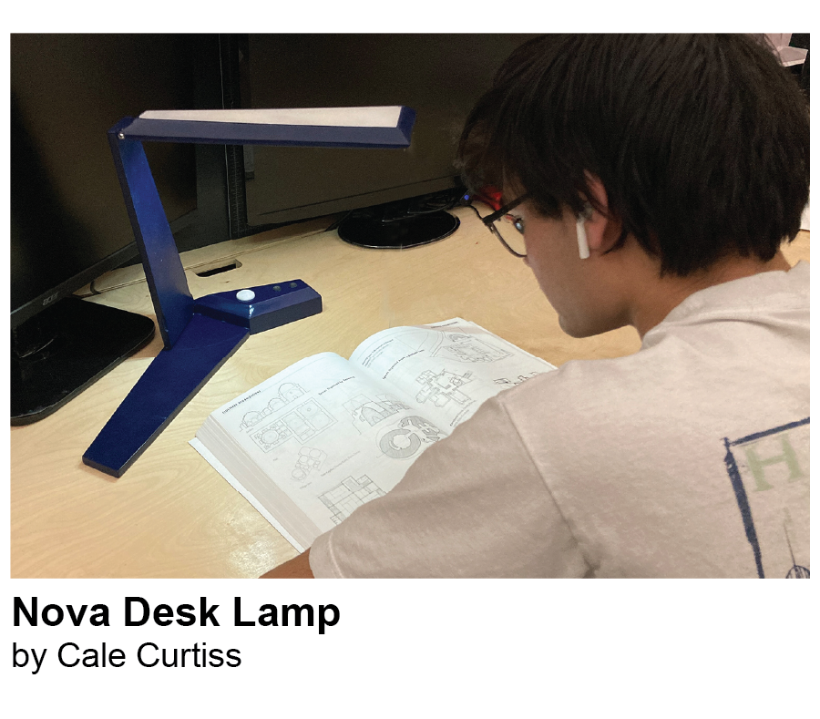 Nova Desk Lamp by Cale Curtiss