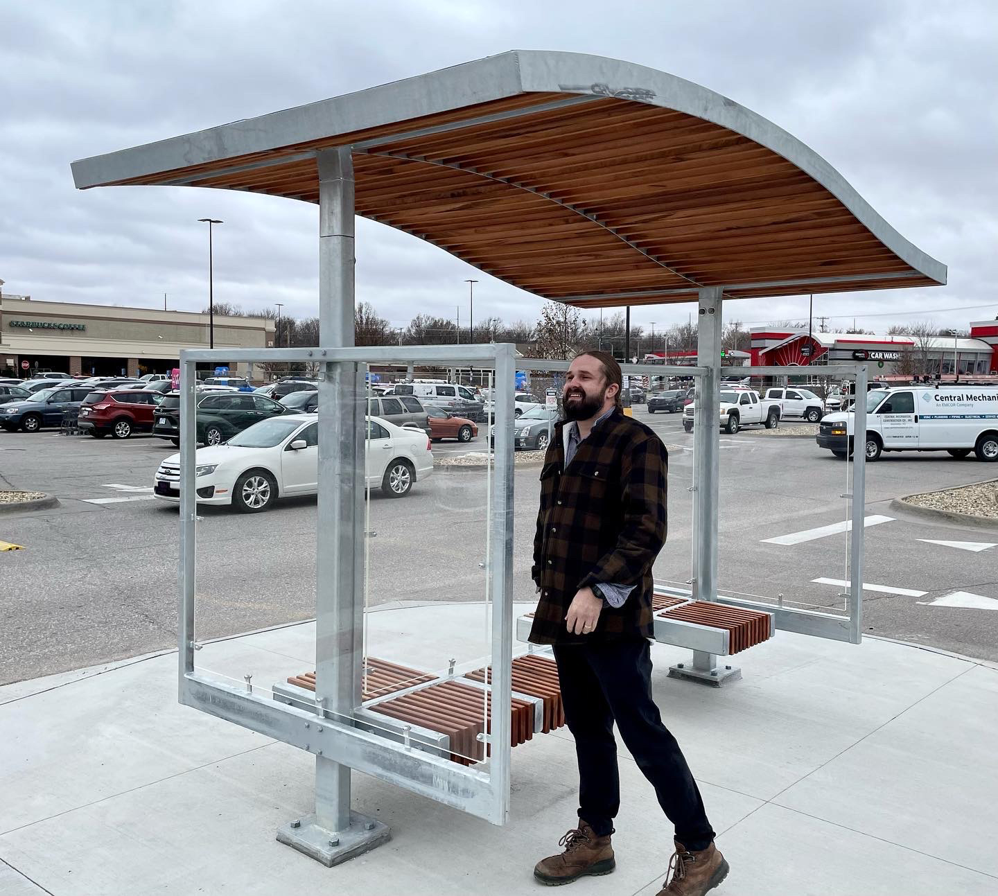 Flint Hills Bus Stop