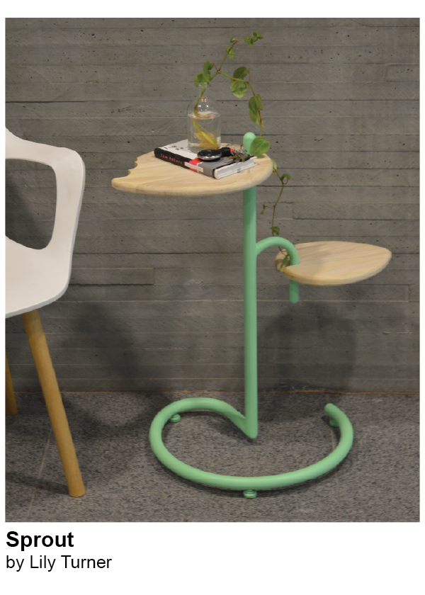 Sprout Portable Table by Lily Turner