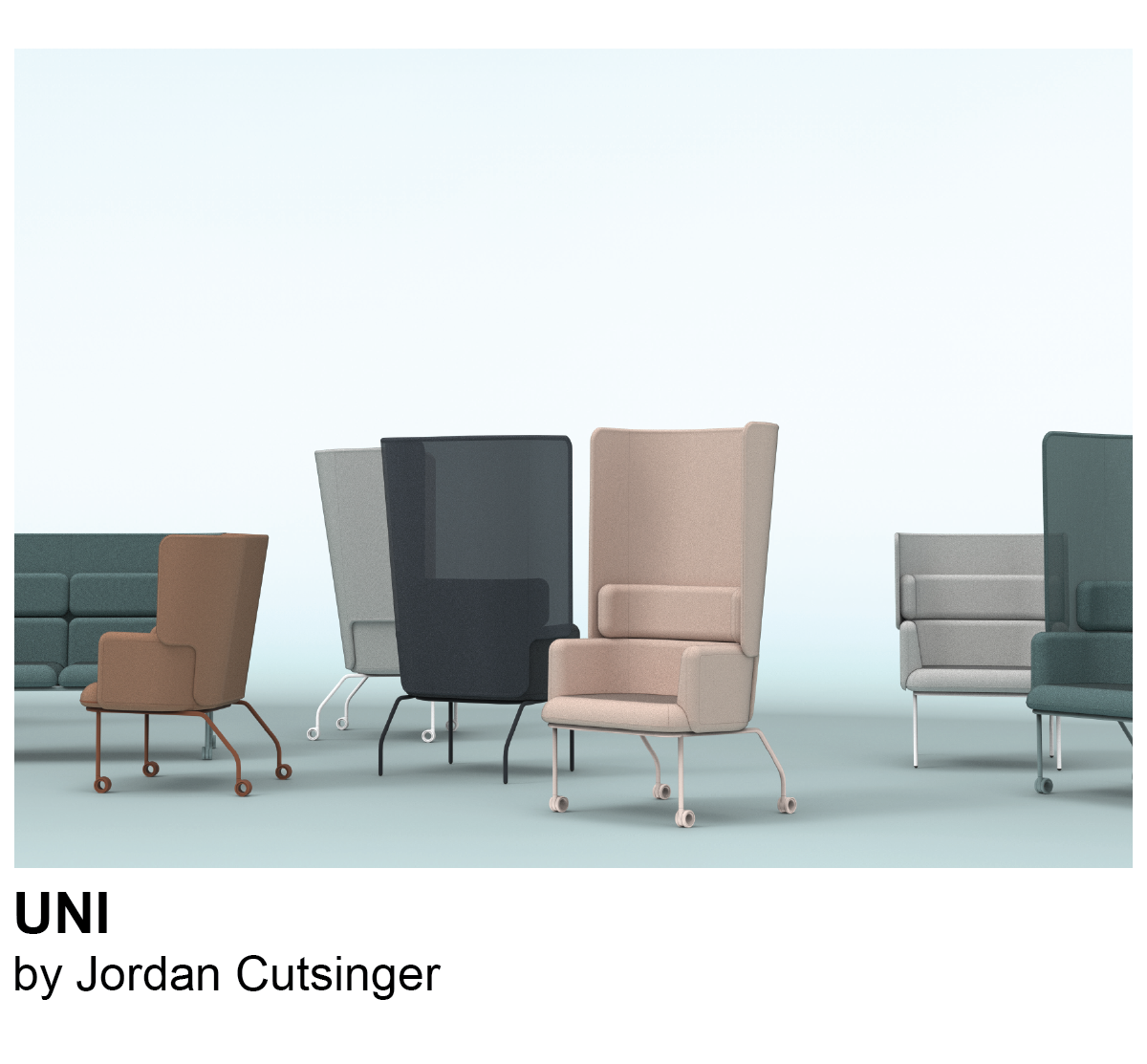UNI Modular Seating by Jordan Cutsinger