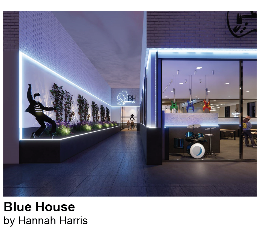 Hannah Harris Blue House