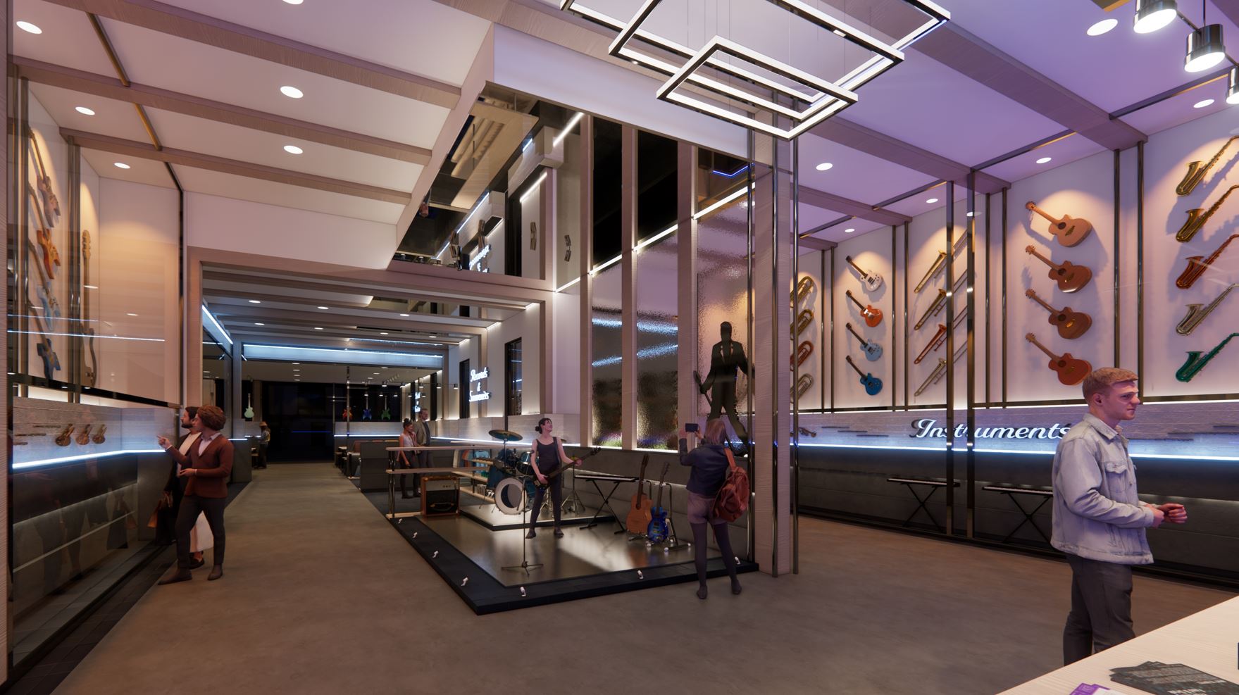 image of guitar shop