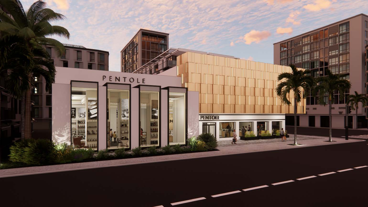 picture of storefront of lighting store