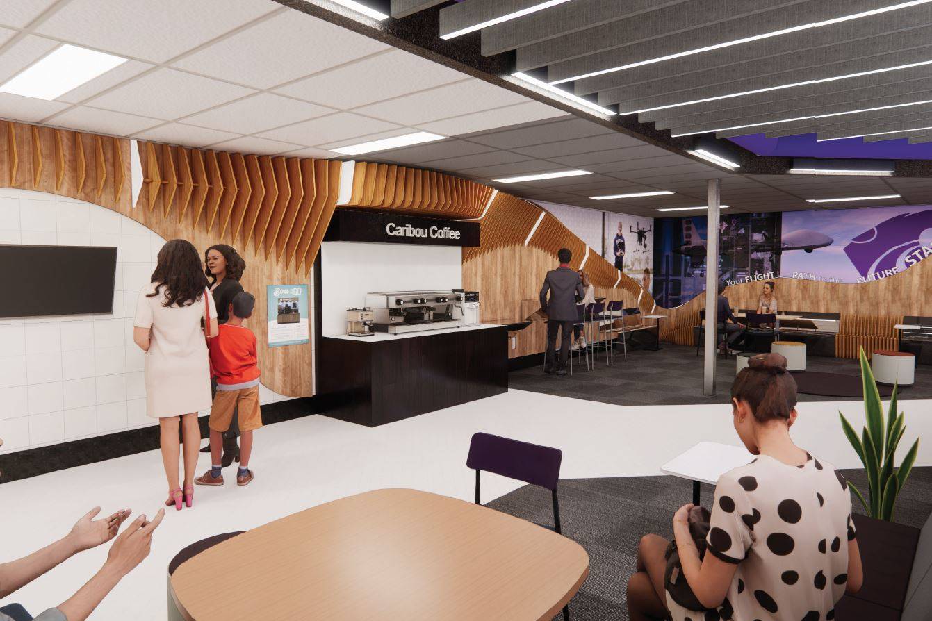 image of flight college room