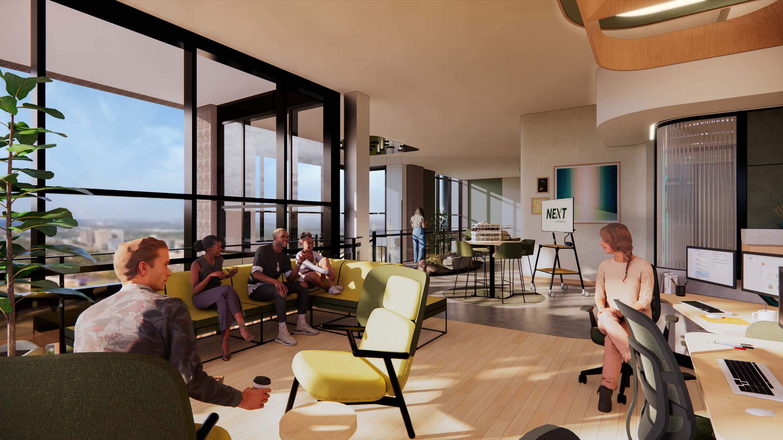 Next Arch image of an office