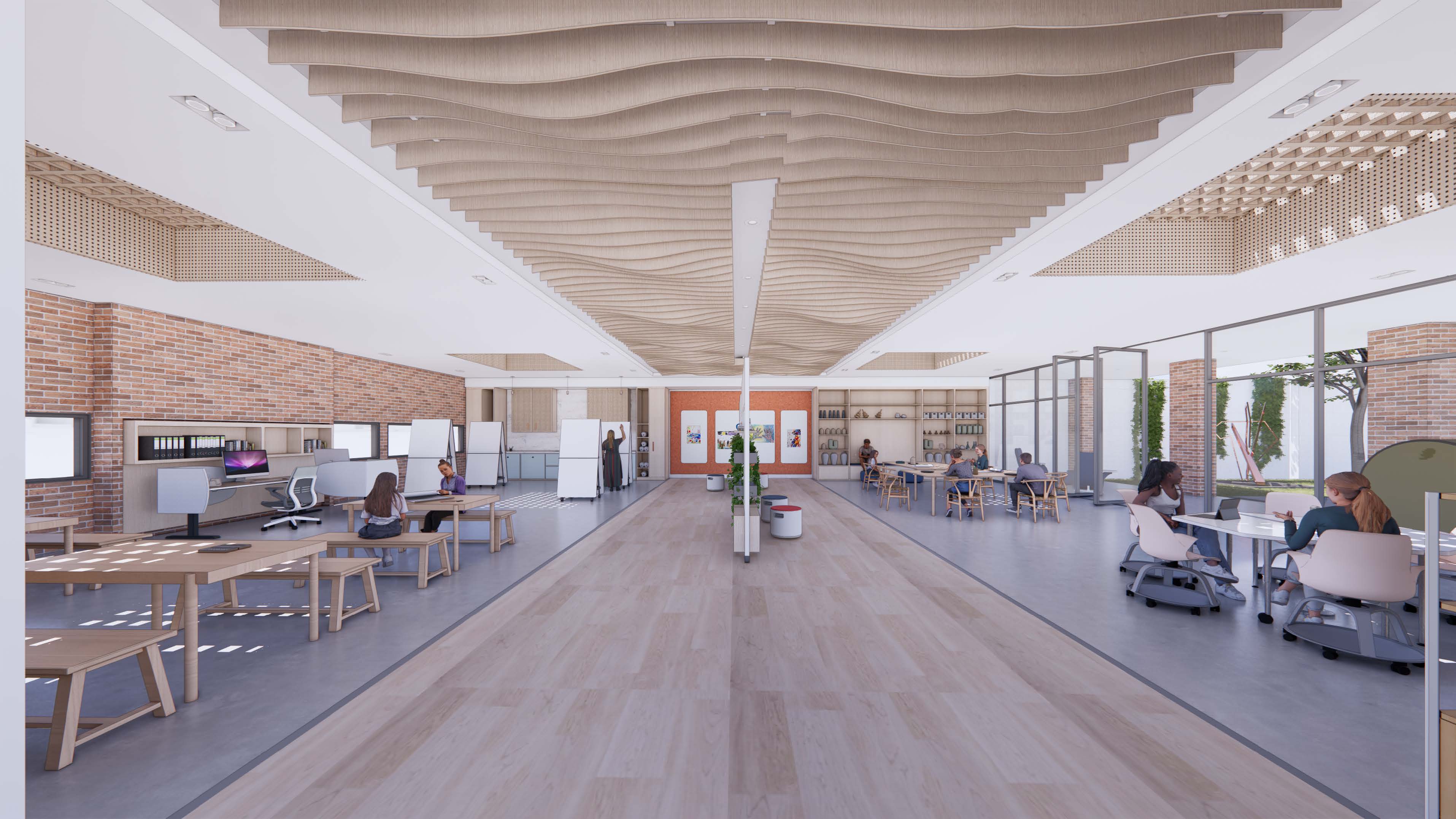 image of open work space