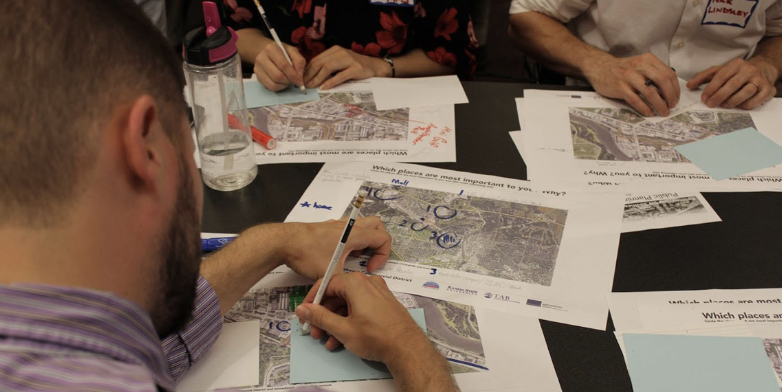 image of people working